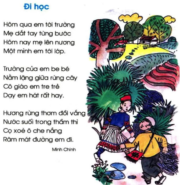 Bài thơ đi học