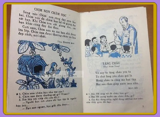 Bài thơ Tặng Cháu của bác Hồ Chí Minh