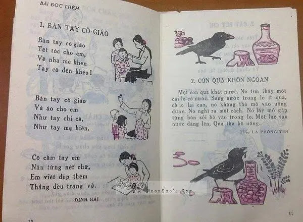 Bài thơ bàn tay cô giáo