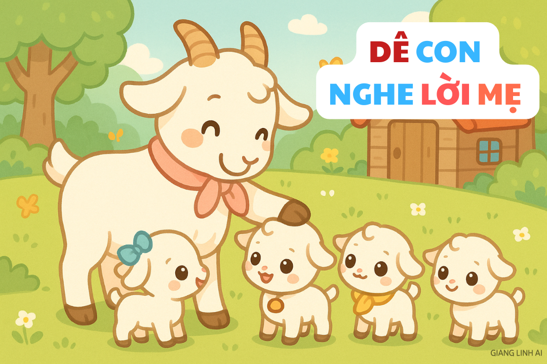 Truyện tranh DÊ CON NGHE LỜI MẸ
