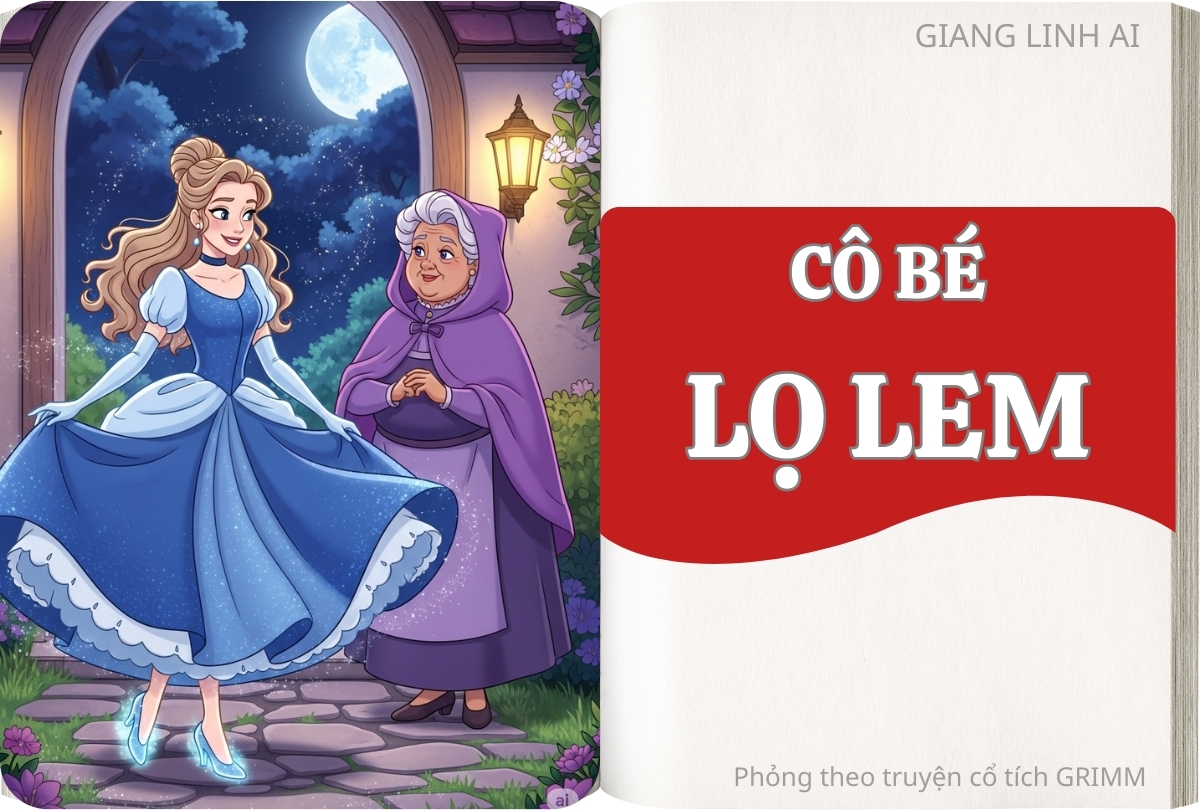 Truyện tranh cổ tích Cinderella – Cô Bé Lọ Lem