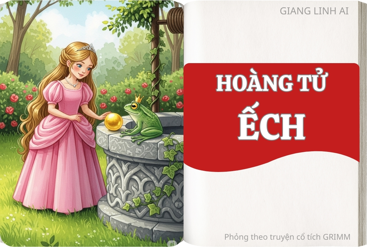 Truyện tranh cổ tích Hoàng tử Ếch