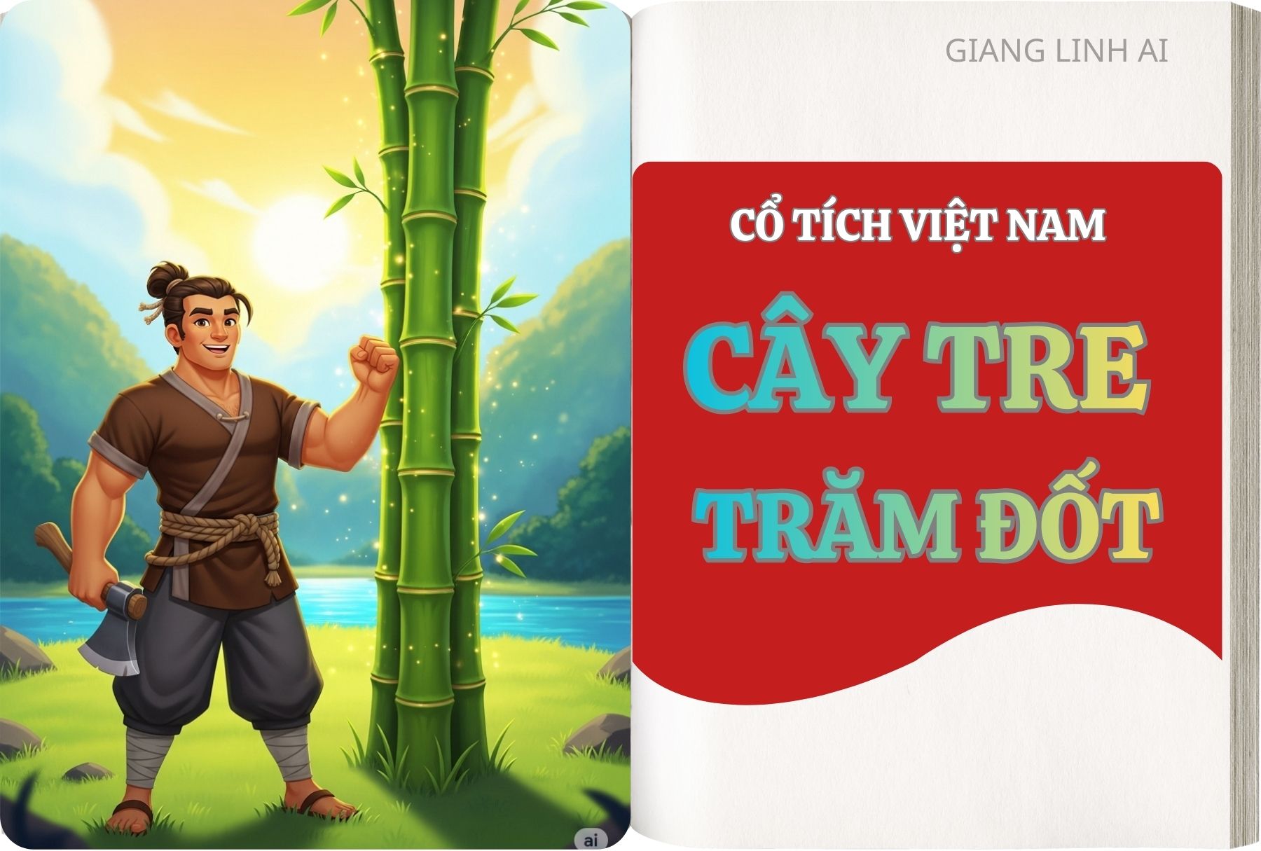 Truyện cổ tích Việt Nam Cây Tre Trăm Đốt