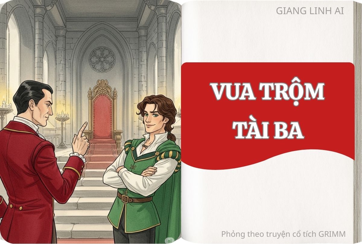 Truyện tranh cổ tích Vua Trộm Tài Ba