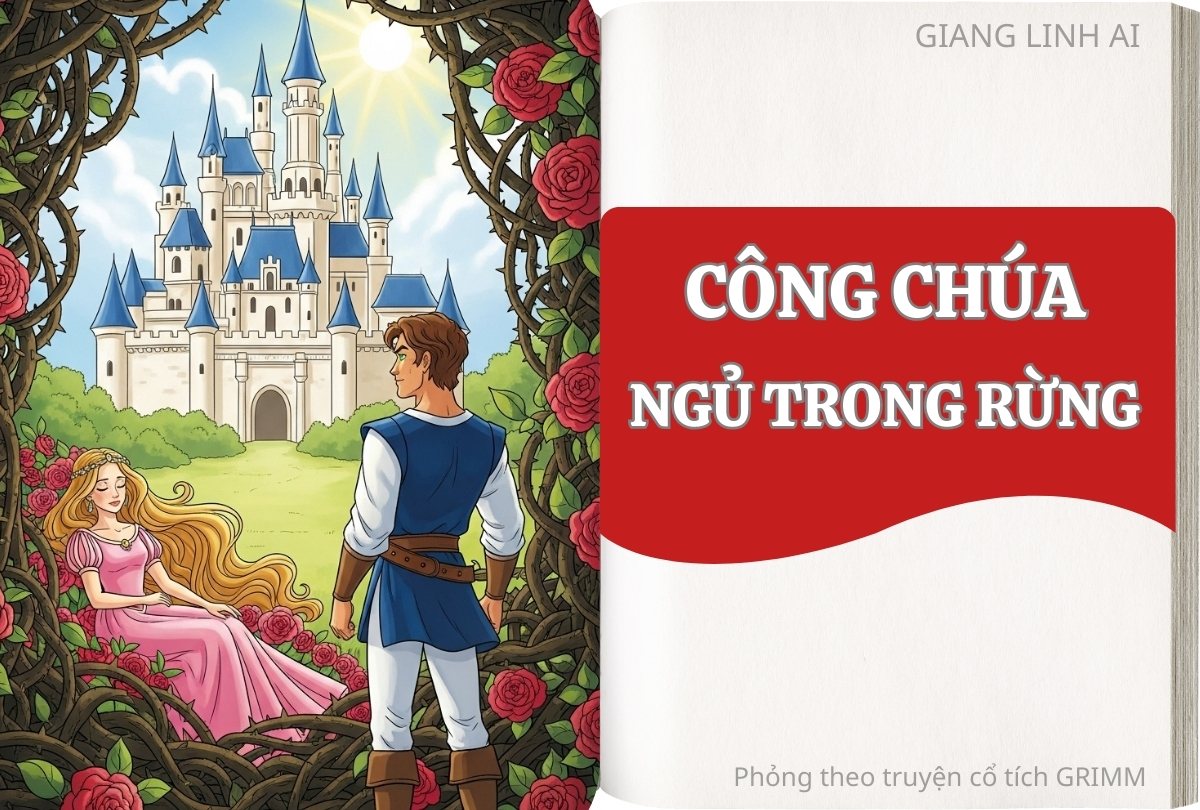 Truyện tranh cổ tích Nàng Công chúa ngủ trong rừng