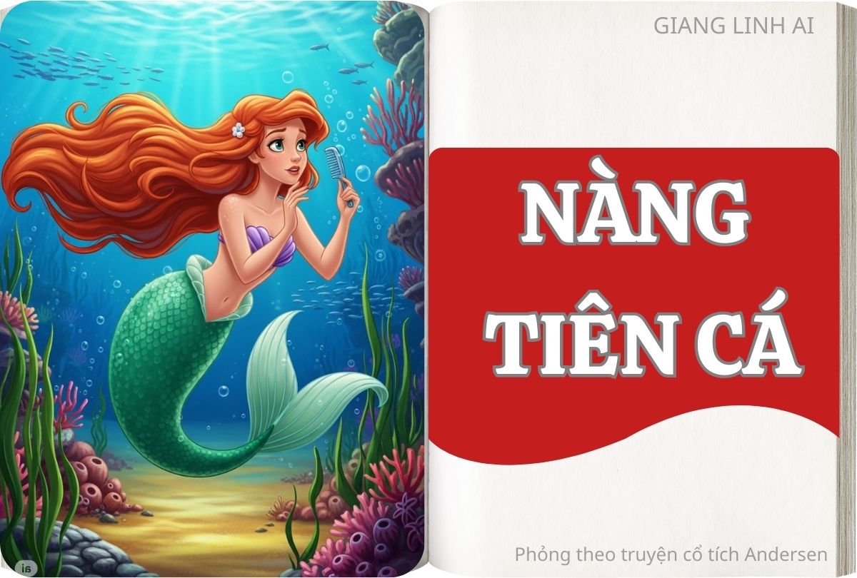 Truyện tranh cổ tích Nàng Tiên Cá Ariel