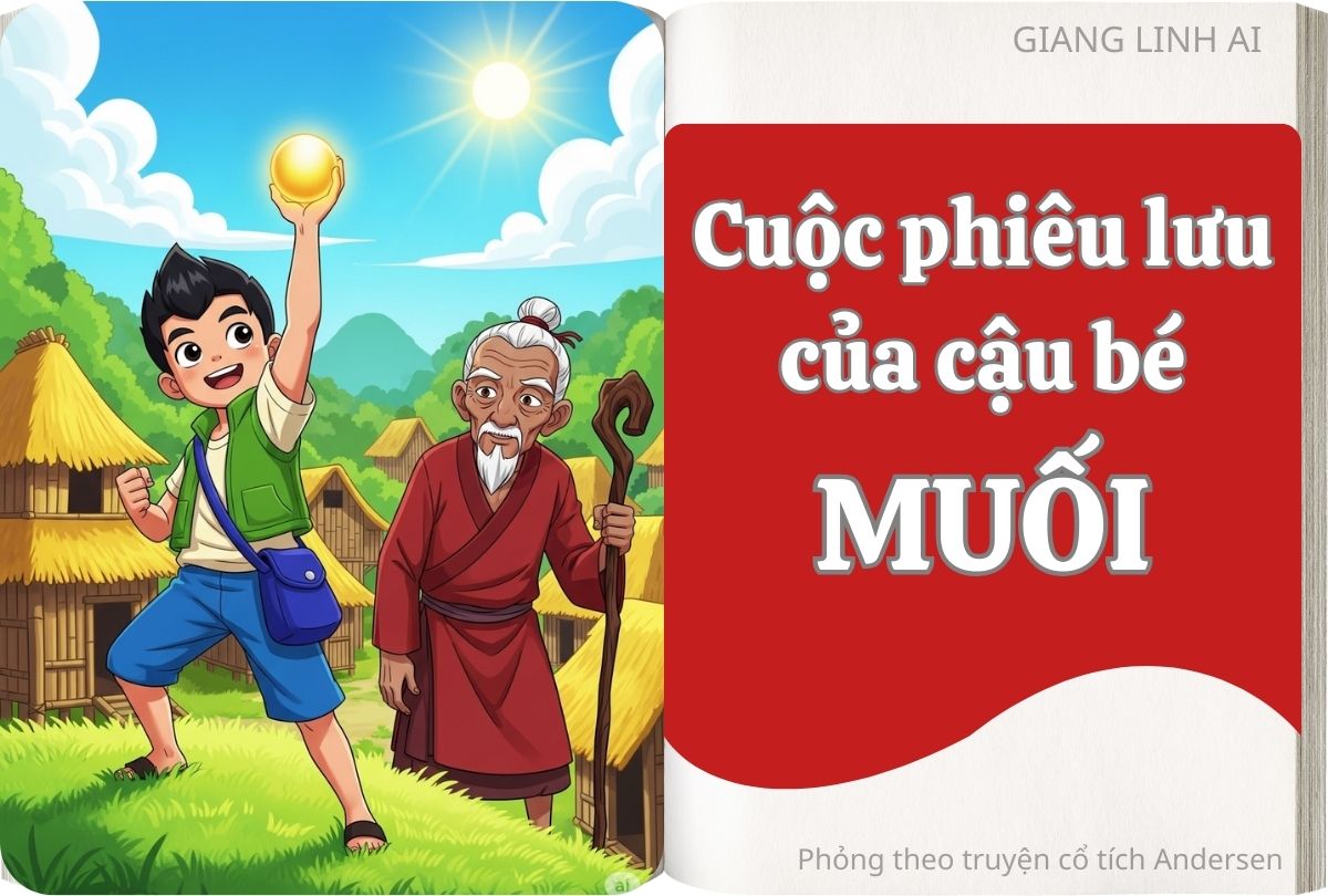 Truyện tranh cho bé Cuộc phiêu lưu của cậu Bé Muối