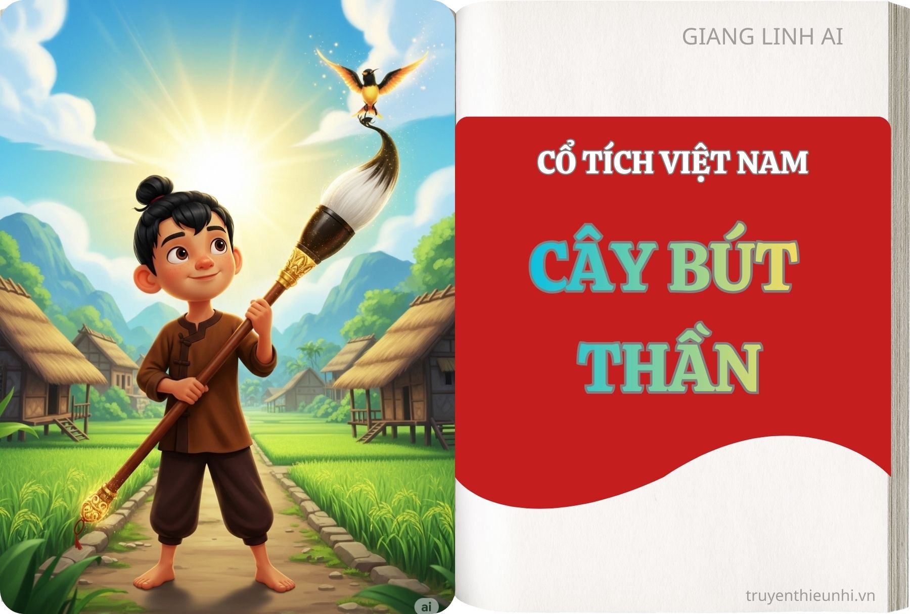 Truyện cổ tích Cây Bút Thần